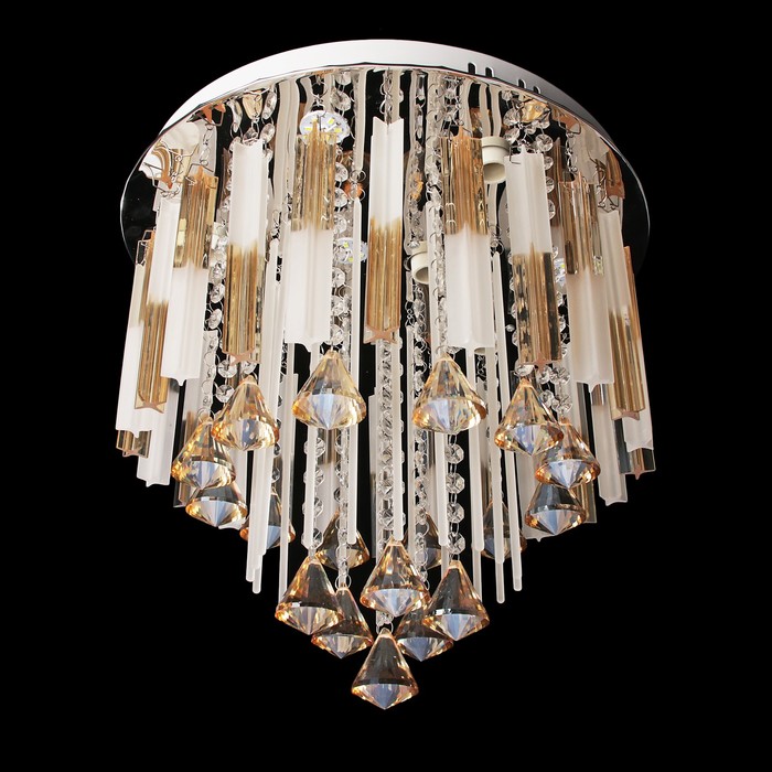 Люстра "Армель" E14 4х40Вт белый свет 40х40х35 см (пульт в комплекте)