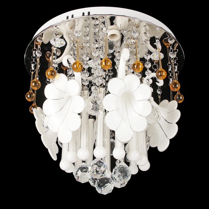 Люстра "Арнод" E14 4х40Вт белый свет 40х40х35 см (пульт в комплекте)