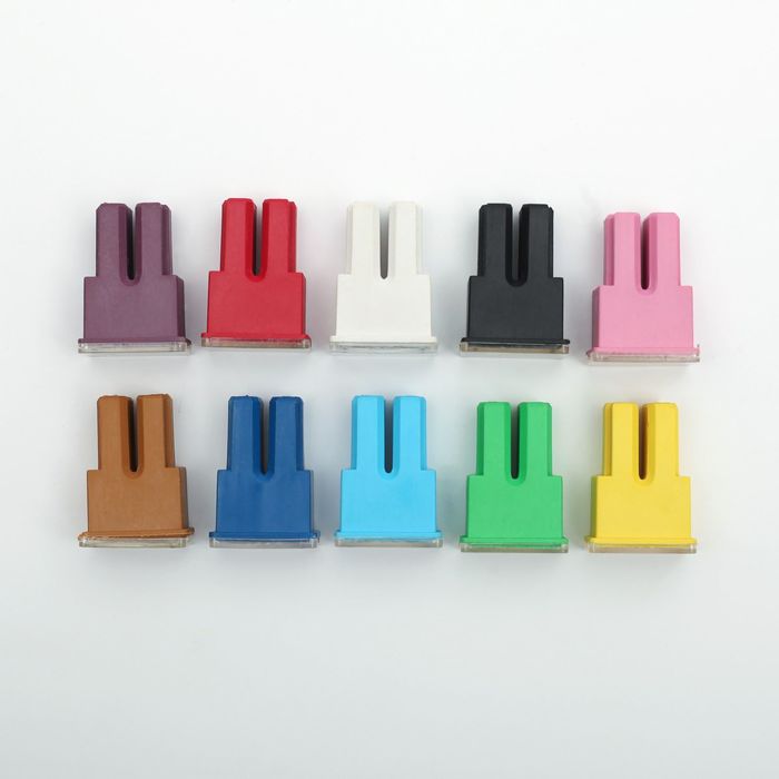 Предохранители автомобильные 12В, тип картридж, 20-120 А, набор 10 шт