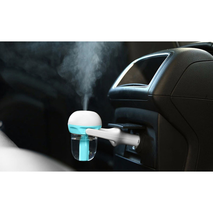 Увлажнитель воздуха в прикуриватель, USB, голубой