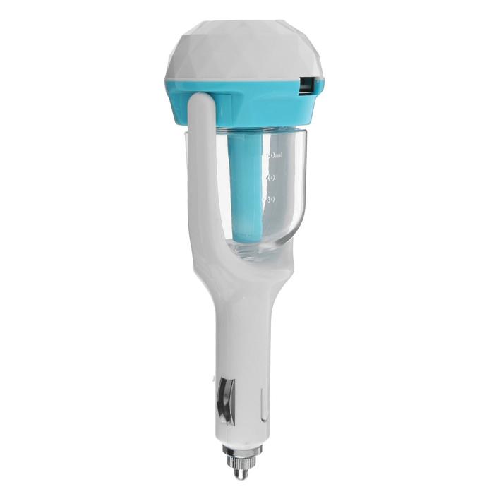 Увлажнитель воздуха в прикуриватель, USB, фиолетовый