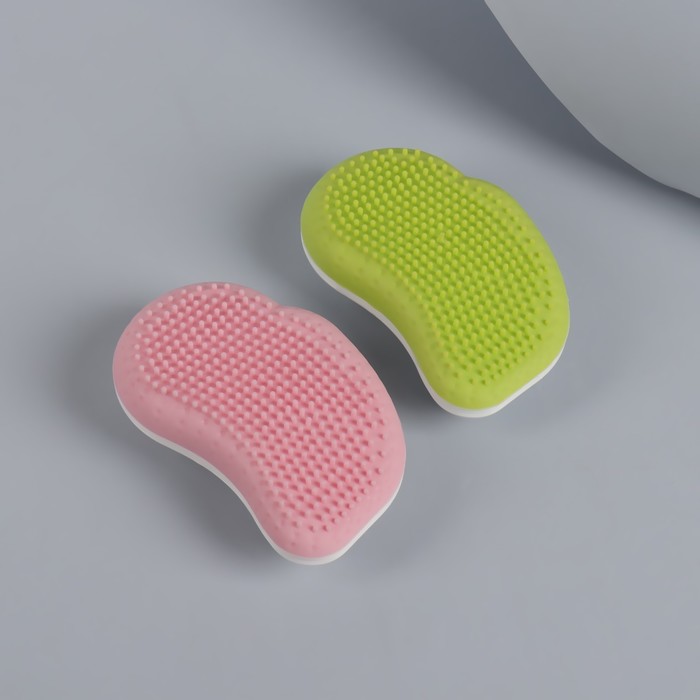 Массажёр универсальный, двусторонний, 7 магнитов, цвет МИКС