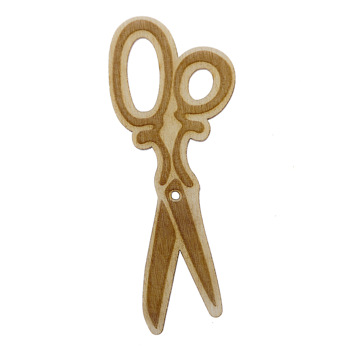 Шпулька для ниток для декора "Ножницы" 10х4 см