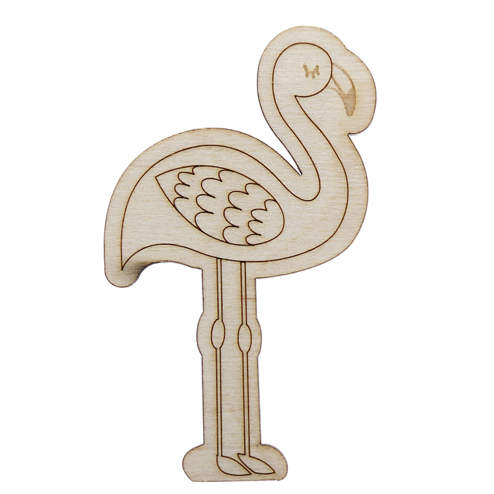 Шпулька для ниток для декора "Фламинго" 5,5х9 см