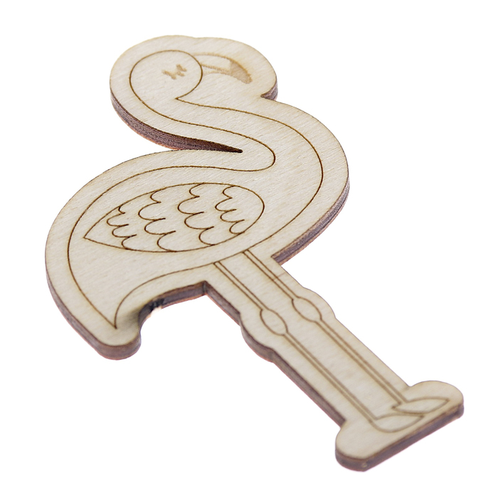 Шпулька для ниток для декора "Фламинго" 5,5х9 см