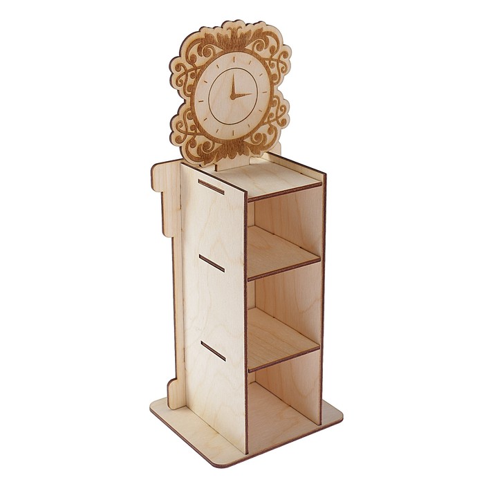 Шкатулка для чайных пакетиков "Этажерка" (набор 8 деталей) 12х10,5х32см