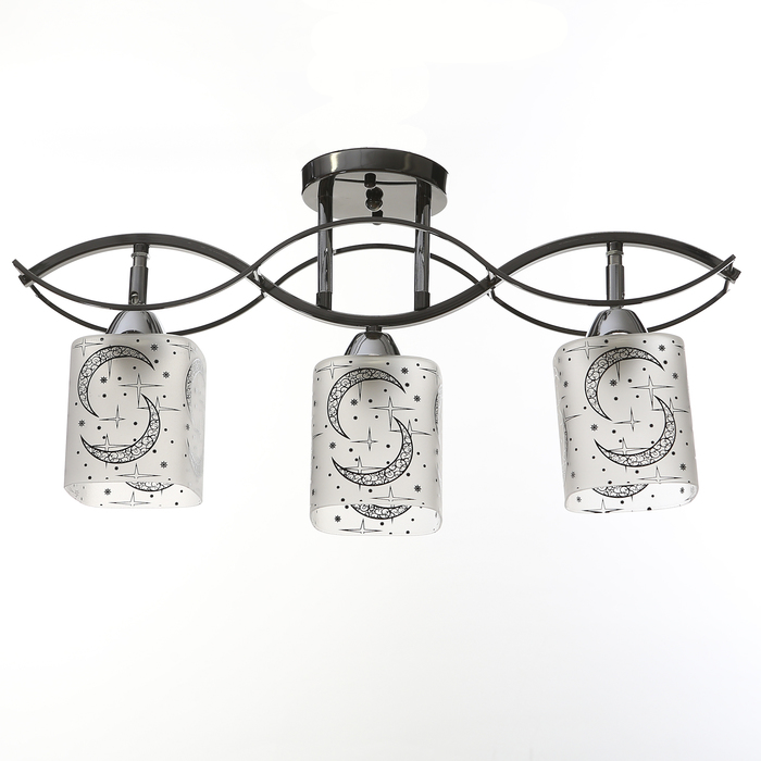 Люстра "Зебра" 3 лампы E27 60W 30х50х20 см.