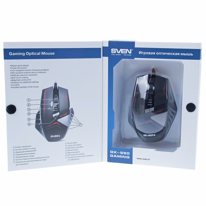Игровая мышь SVEN GX-990 Gaming