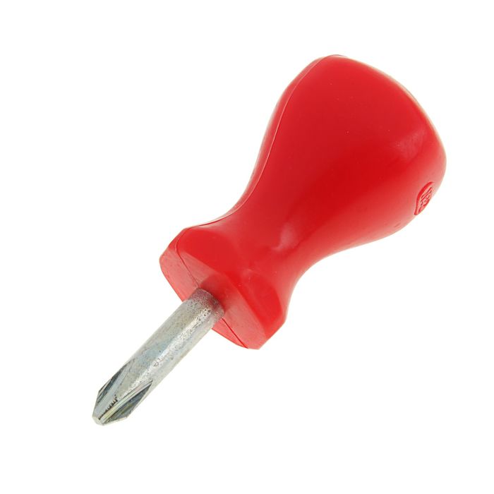 Отвертка крестовая "Контур", КШ №2х70 мм (+), укороченная