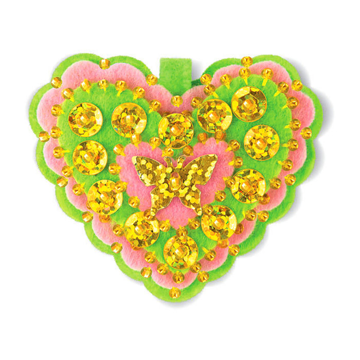 Набор для изготовления кулона из фетра "Принцесса Эльза"