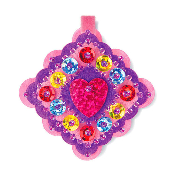 Набор для изготовления кулона из фетра "Принцесса Марта"