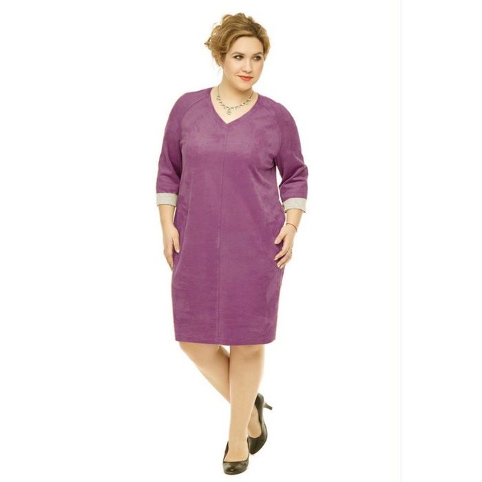 Платье женское "Мила", размер 60, цвет розовый 923Р