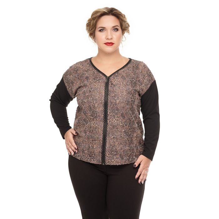 Джемпер женский "Моника", размер 58, цвет бежевый 935Б