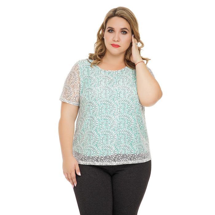 Блуза женская "Орнелла", размер 52 989М