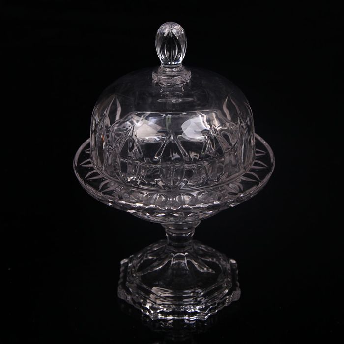 Конфетница 120 мл "Изящество", на ножке