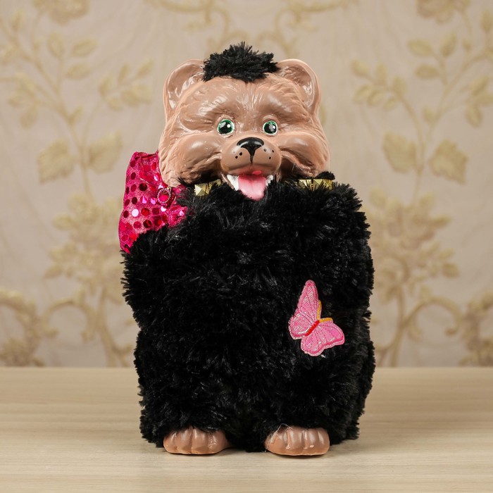 Копилка "Собака Шпиц" микс