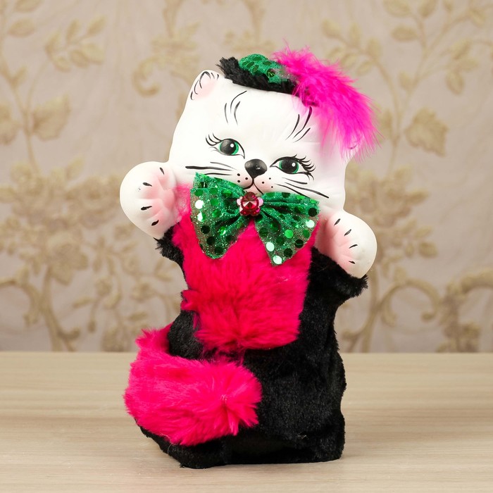 Копилка "Кошка Радость" микс