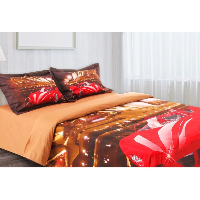 Постельное бельё "Этель 3Д" евро Экстрим 200*220 см 220*240 см 50*70 + 5 см - 2 шт.