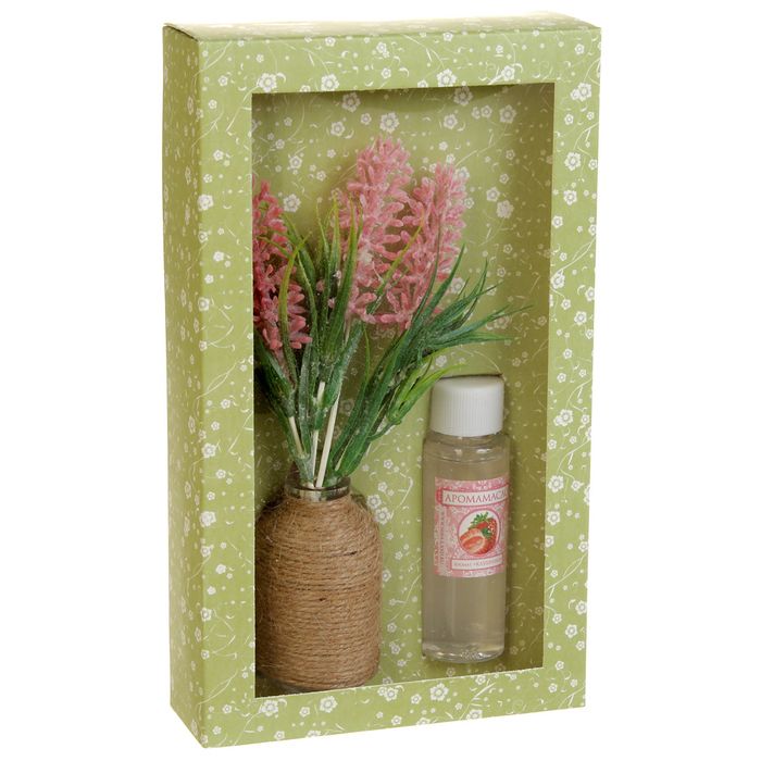 Подарочный набор с аромомаслом 30 мл "Прованс", аромат клубника
