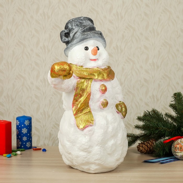 Статуэтка "Снеговик", микс