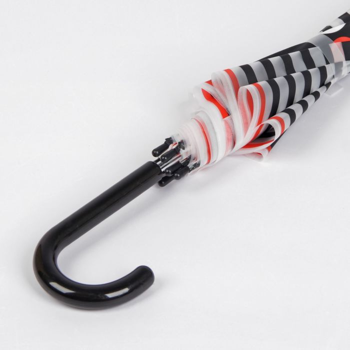 Зонт детский "Медведь", полуавтоматический, r=45см, цвет чёрный