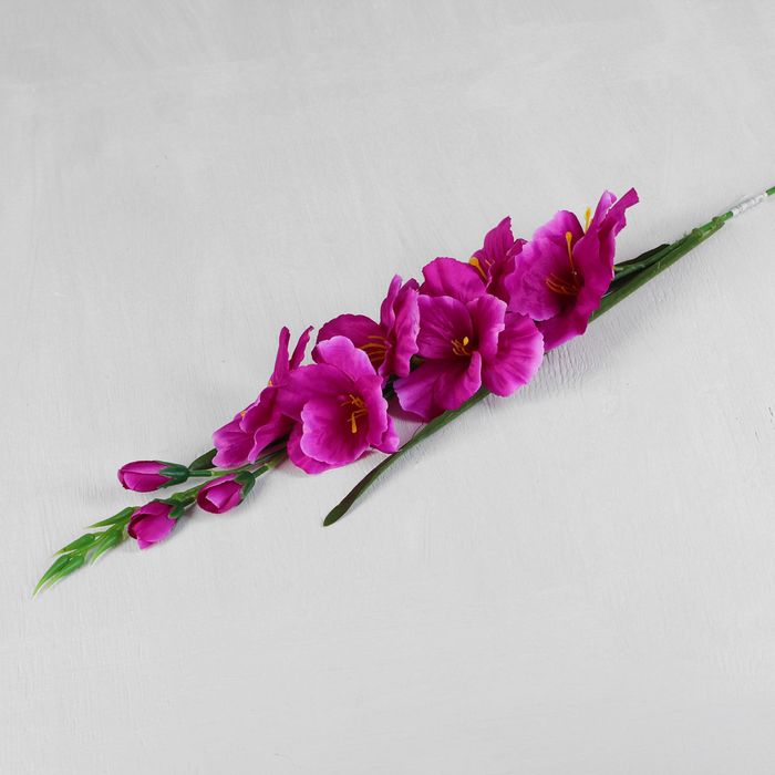 Цветы искусственные "Монтбреция" 9*70 см, сиреневая