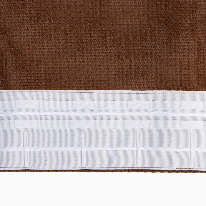 Штора портьерная "Этель" без держателя 135х270 Рейнбоу, цвет оливковый