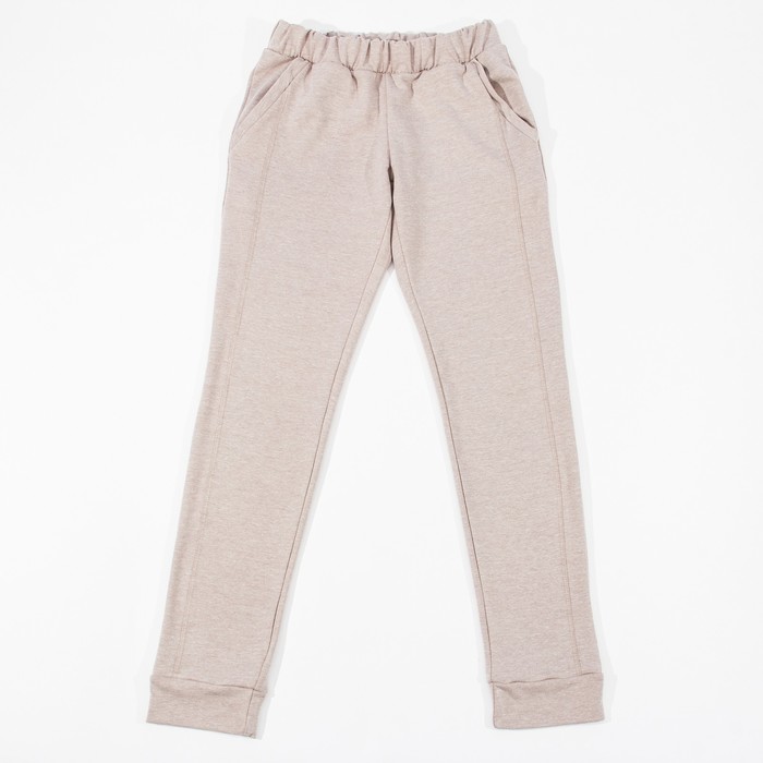 Брюки женские WF27317 цвет бежевый рост 158-164, р-р 50