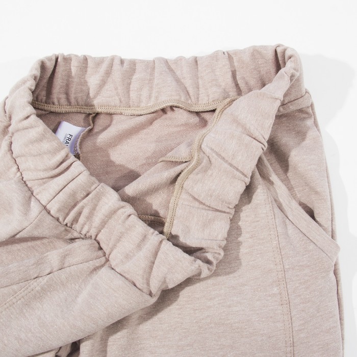 Брюки женские WF27317 цвет бежевый рост 158-164, р-р 50