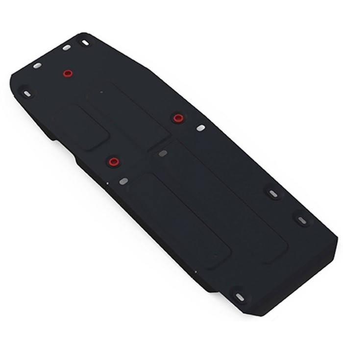 Защита топливного бака АвтоБРОНЯ для Ssang Yong Actyon Sport 2012-н.в., крепеж в комплекте, сталь, 2 мм, 111.05313.1