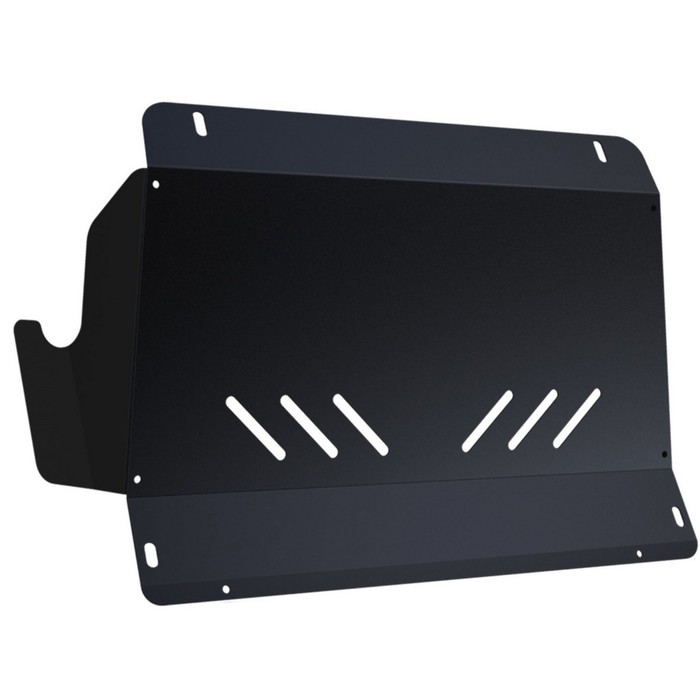 Защита картера АвтоБРОНЯ (часть 1) для Nissan Pathfinder 1996-2004, штатный крепеж, сталь, 2 мм, 1.04142.1