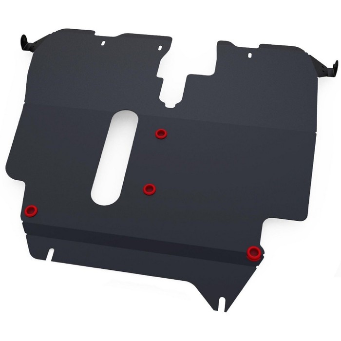 Защита картера и КПП АвтоБРОНЯ для Toyota Spacio (V - 1.6) 1997-2001, крепеж в комплекте, сталь, 2 мм, 111.05726.1