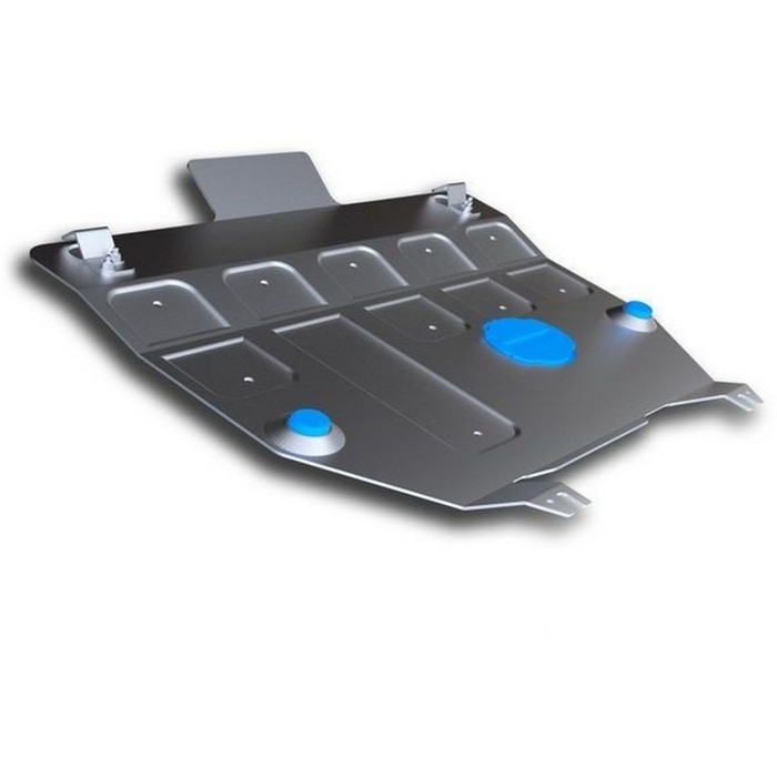 Защита картера и КПП Rival для Honda CR-V (V - 2.4) 2012-2015, крепеж в комплекте, алюминий 4 мм