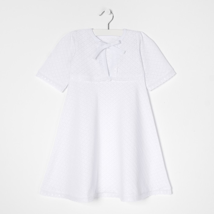 Набор для крещения (рубашка/чепчик), рост 68 см (22)