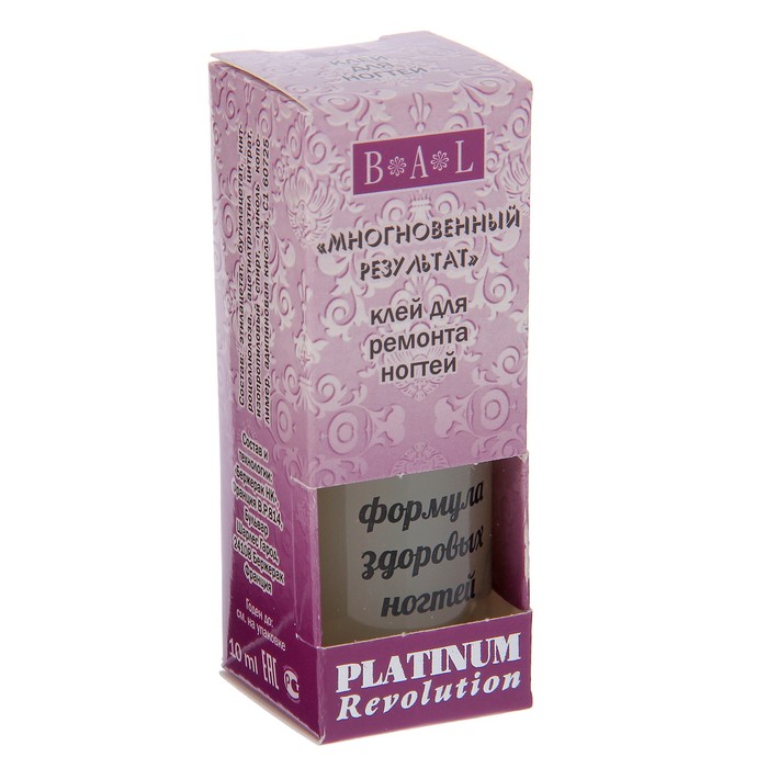 Клей для "ремонта" ногтя Platinum Revolution, 10 мл