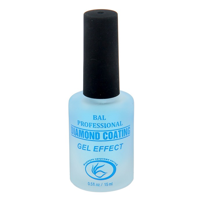 Бриллиантовое покрытие ногтей BAL "Эффект гелевого маникюра" , 15 мл