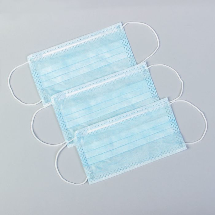 Маска медицинская, в упаковке по 5 шт с еврослот