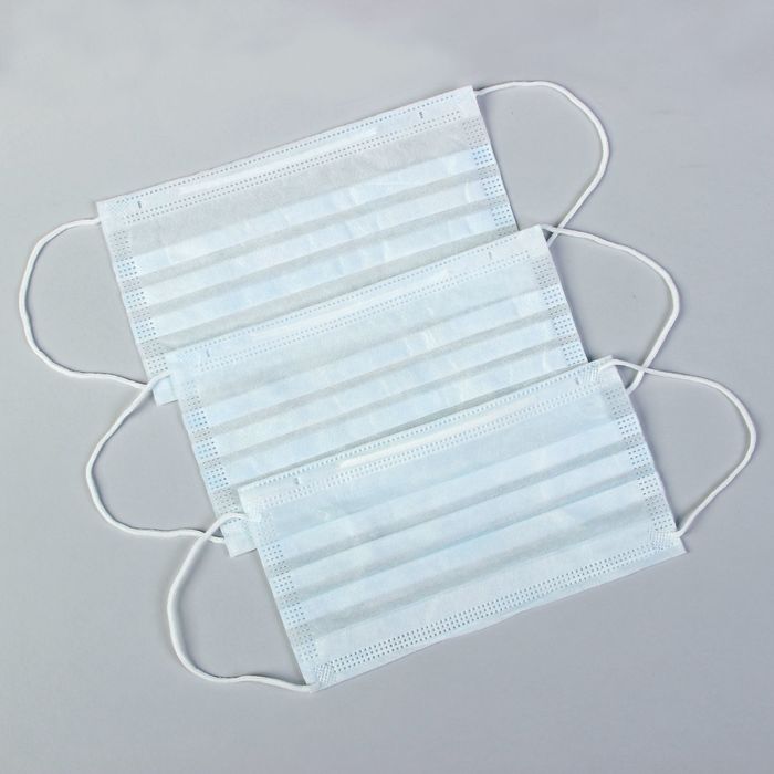 Маска медицинская, в упаковке по 3 шт. с еврослот