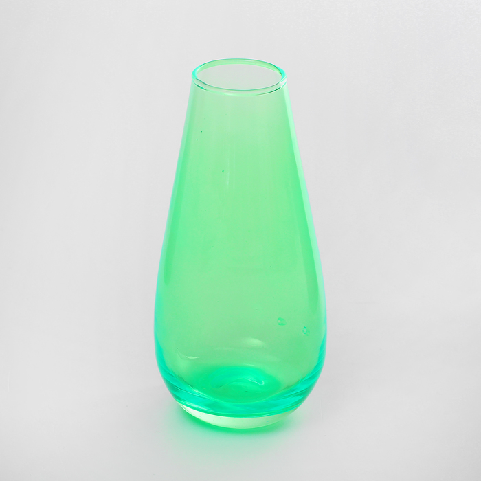 Ваза "Весна" 12/7 малая 12х6 см зелёный