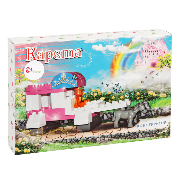 Конструктор "Карета", 38 деталей