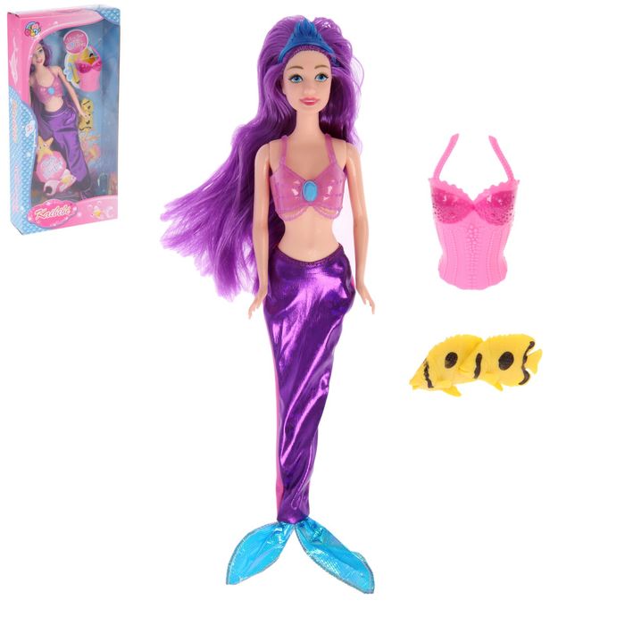 Кукла русалка "Арина" с аксессуарами, МИКС
