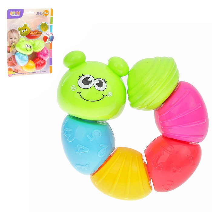 Развивающая игрушка «Гусеница»