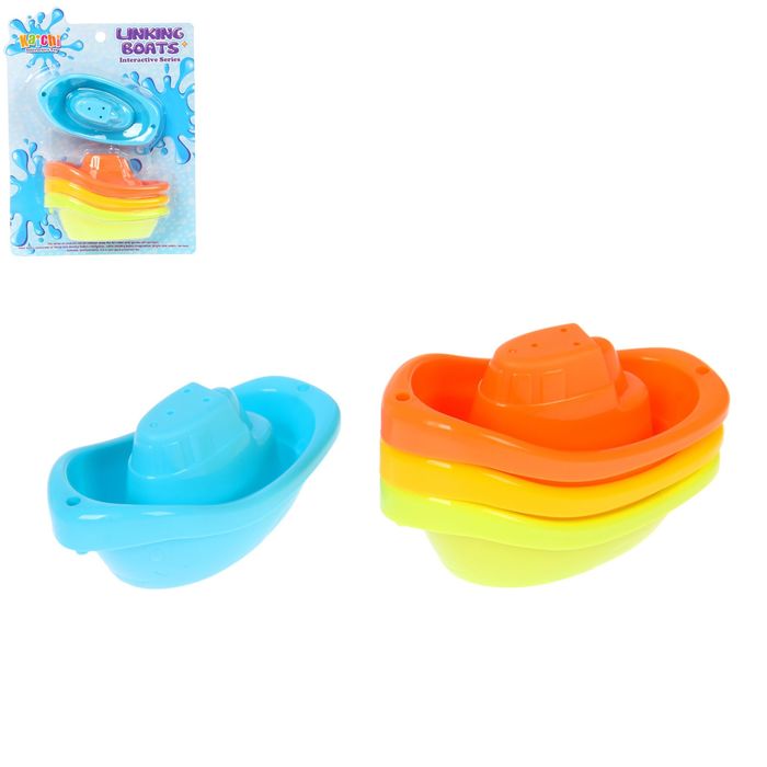 Развивающая игрушка «Лодочки», набор 4 шт