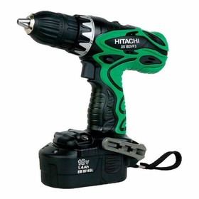 

Дрель-шуруповерт Hitachi DS 18 DVF 3 TA, аккум., 18 В, 2х1.4 Ач, 45Нм, фонарик, биты, кейс