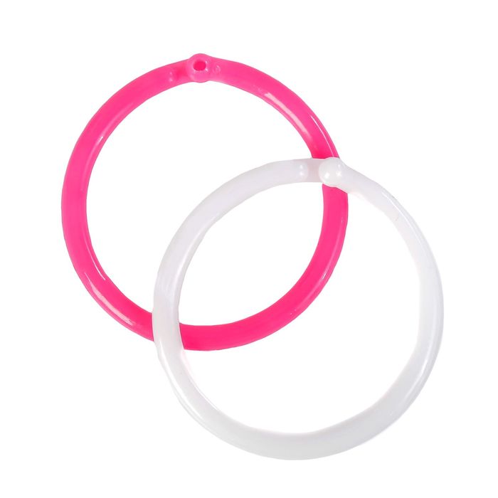 Кольца для творчества (20 шт/упак) МИКС 4,5х4,5 см