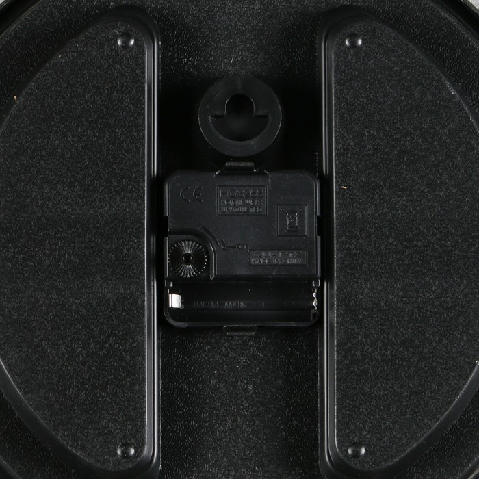 Часы настенные круг. с корзиной фруктов рама металл 26*26см