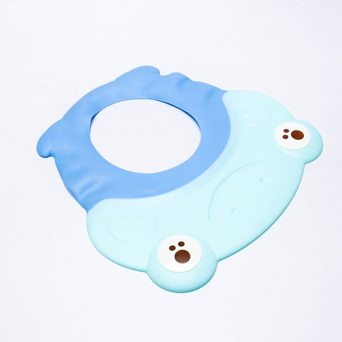 Козырёк для купания силиконовый, цвет синий