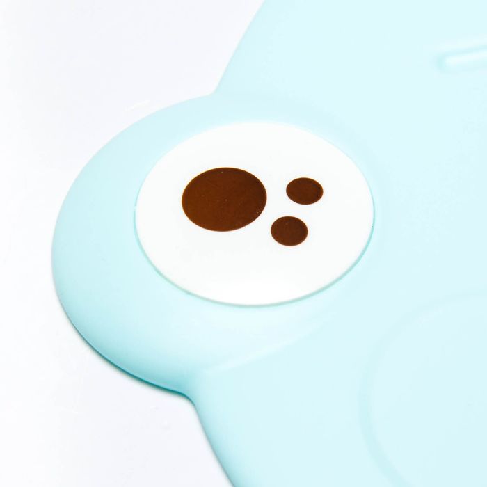 Козырёк для купания силиконовый, цвет синий