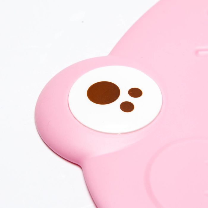 Козырёк для купания силиконовый, цвет розовый