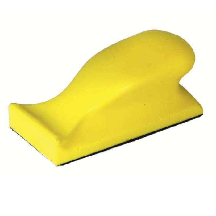Блок шлифовальный мягкий на липучке, 70х125 мм